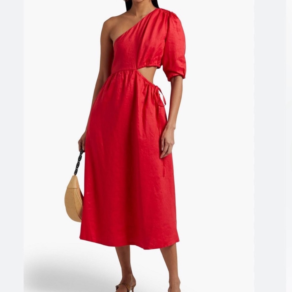 Nicholas Crissa One Shoulder Dress